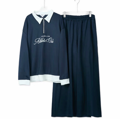 YM Athletic Club Pants Set - Free/Plus Size