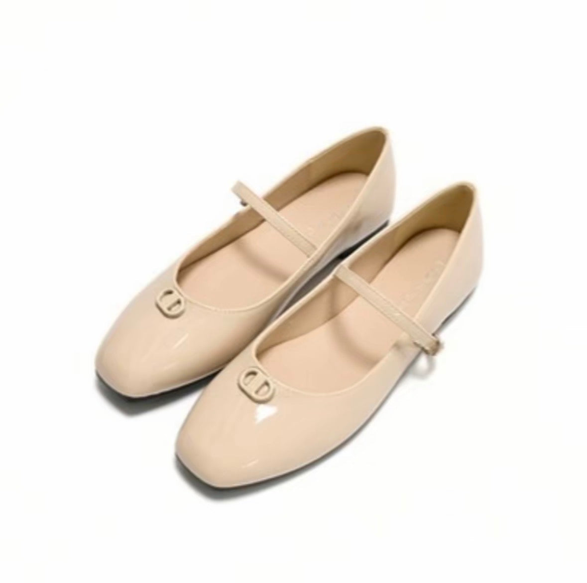 LYDEN Clara Glossy Strap Flats Series