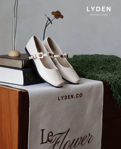 LYDEN Le Flowers Mini Bloom Flats with Bloom Strap Series
