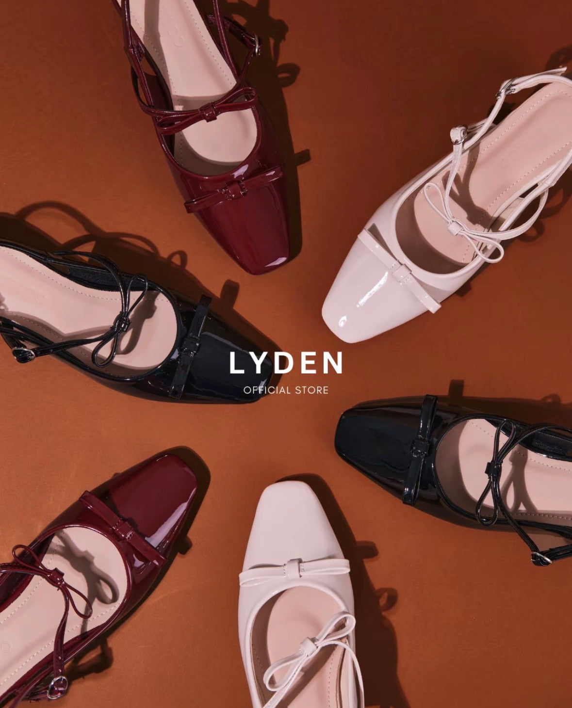 LYDEN Mary Jane Bow and Jane 4cm Pump Heels Series