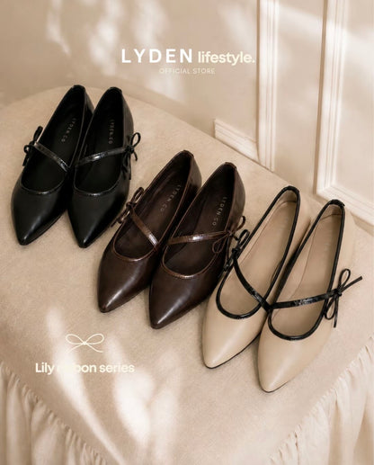 LYDEN Lily Ribbon Flats