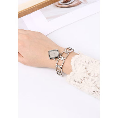 Milliot & Co Scarlett Stainless Steel Chain Bracelet Watch