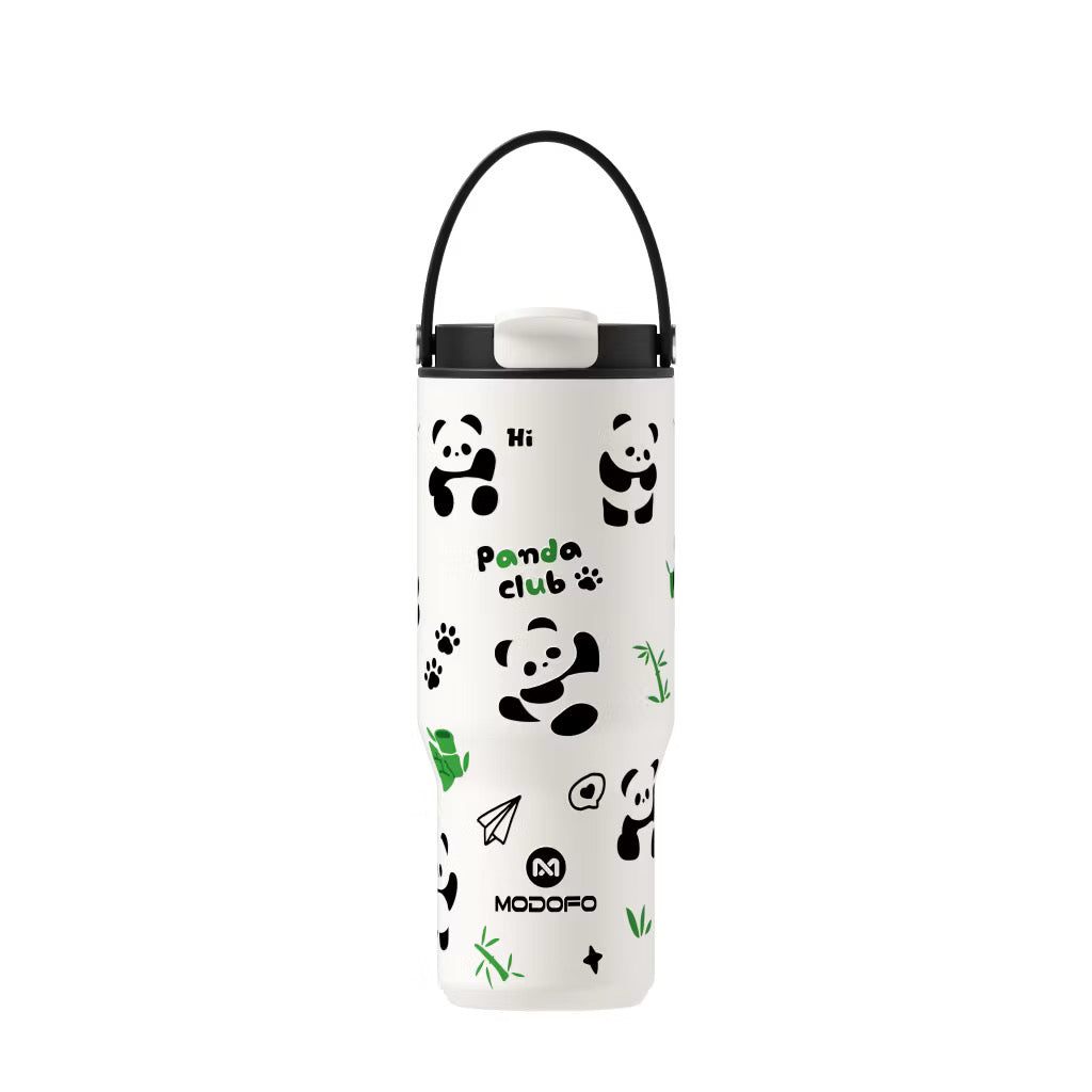 MDF Tumbler Thermos Bottle With Straw 32oz/1000ml