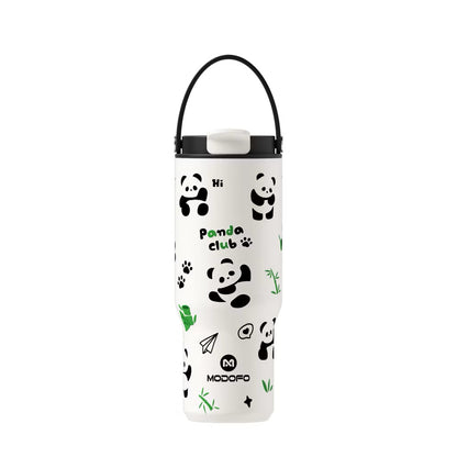 MDF Tumbler Thermos Bottle With Straw 32oz/1000ml