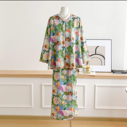 Baisanmy Flowy Kurung Set