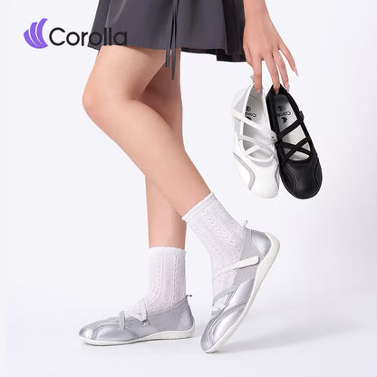 COROLLA Ballet Mary Jane Flat Shoes