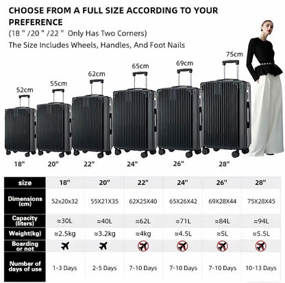 AVIVA Travel Luggage (18-28 inch)