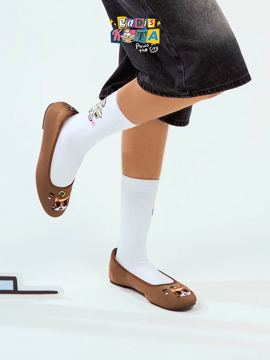 H2U x ANNJFR Tutu Clawssy Flats