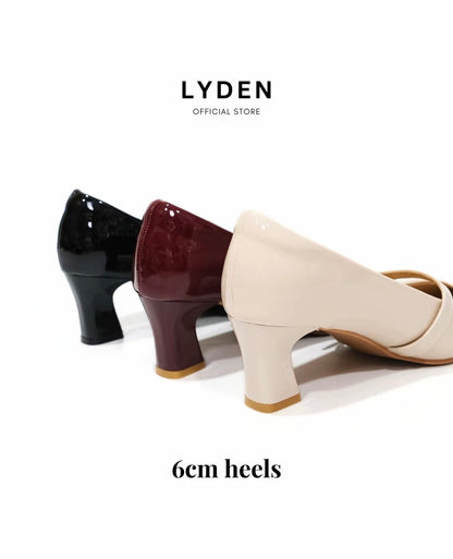 LYDEN Mary Jane Pointed Heels 6cm