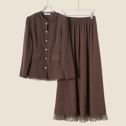 YM Ivy/Eva Ruffled Set - S-XL