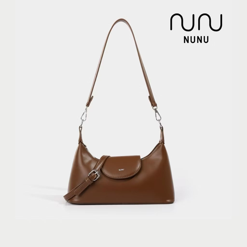 NUNU Ally Bag Leather/Suede/Denim