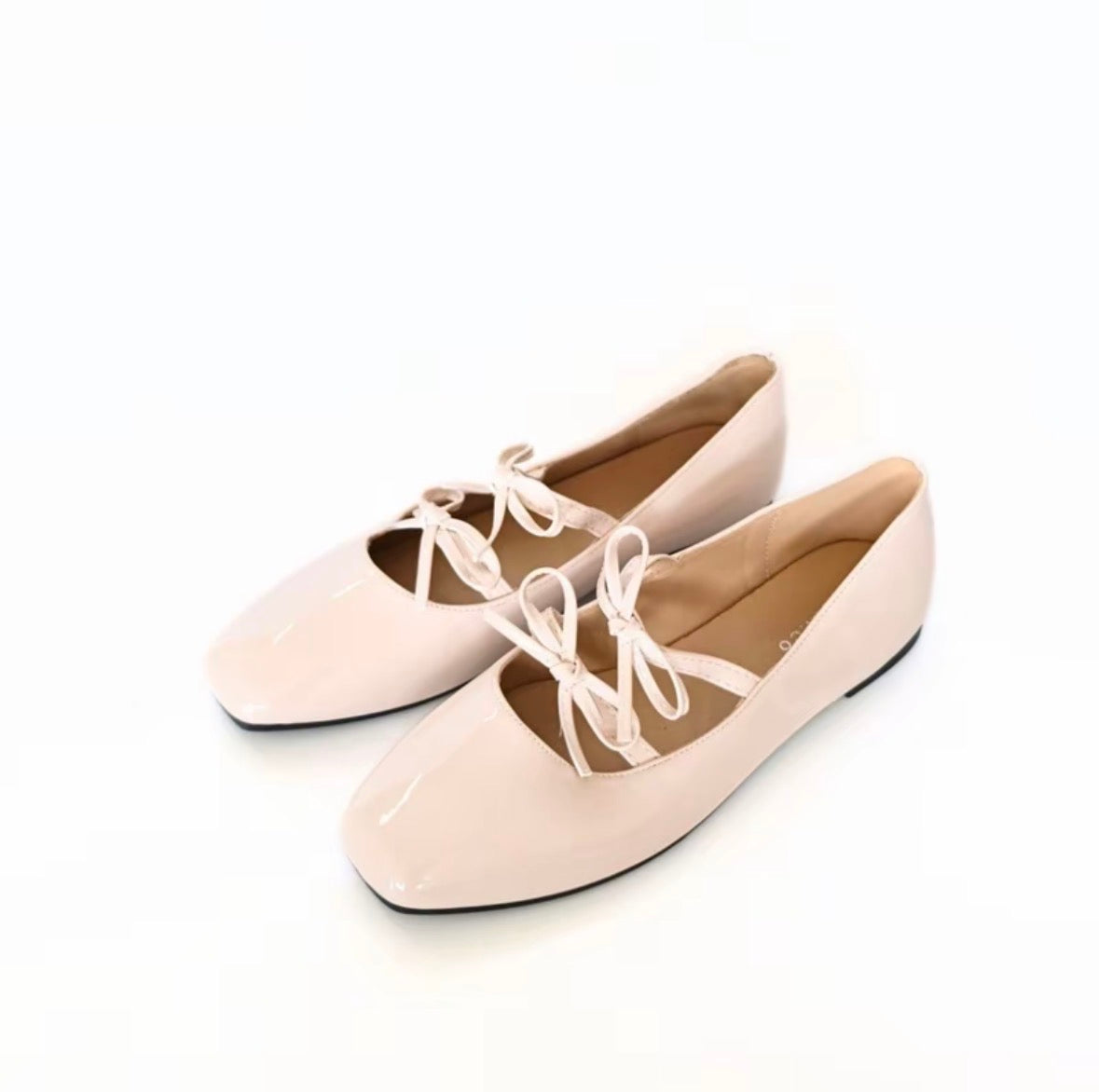 LYDEN Mary Jane Bow and Jane Flats
