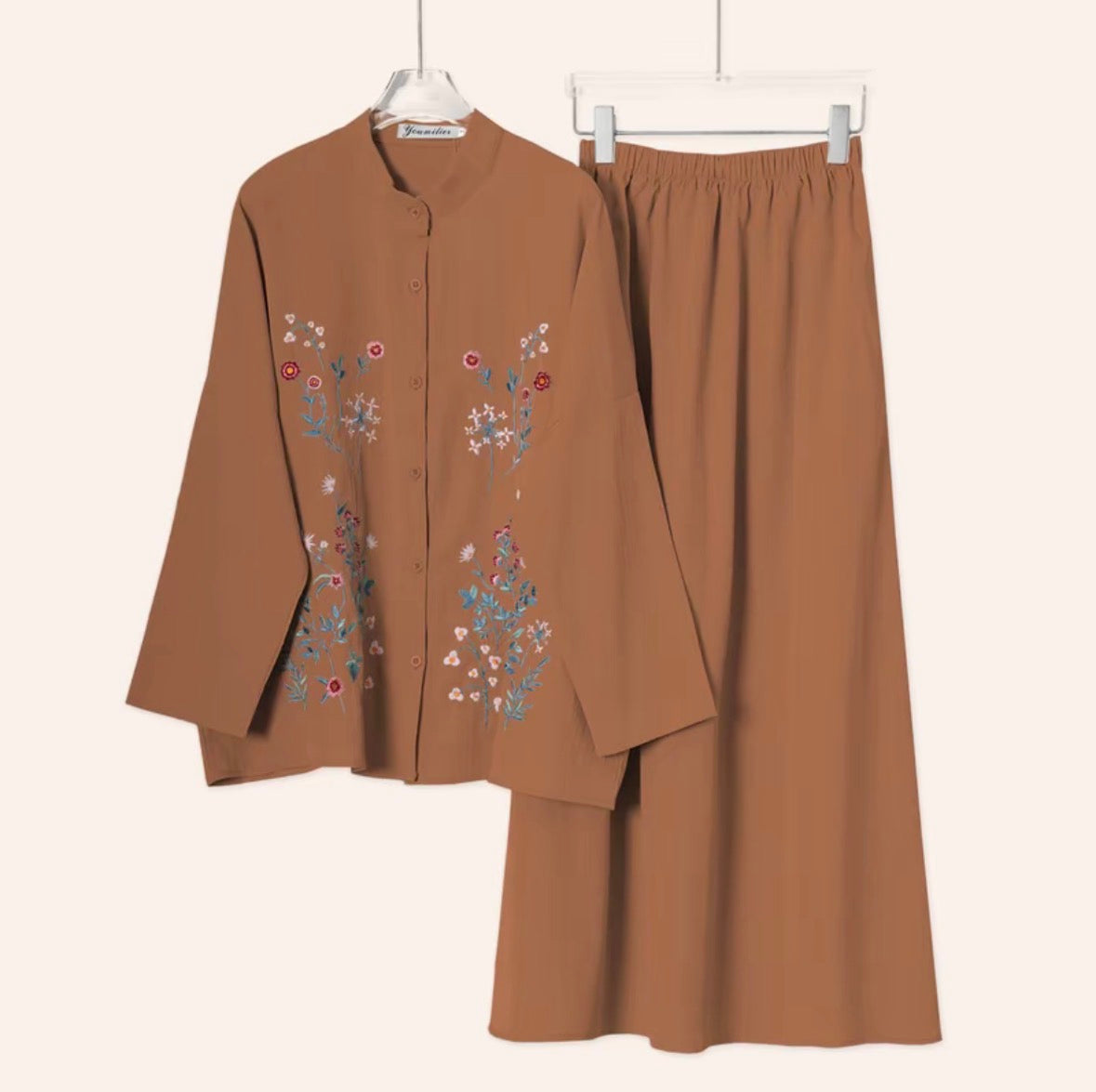 YM Diana Set (Blouse & Skirt)