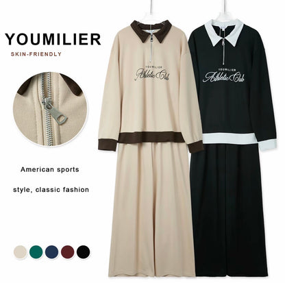 YM Athletic Club Pants Set - Free/Plus Size