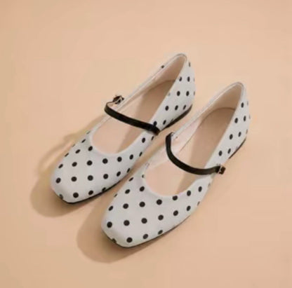LYDEN Doté Strap Flats