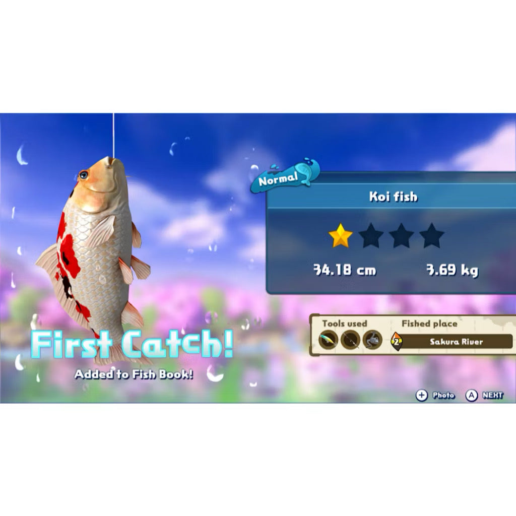 Fishing Star World Tour (Nintendo Switch) Digital Download Game