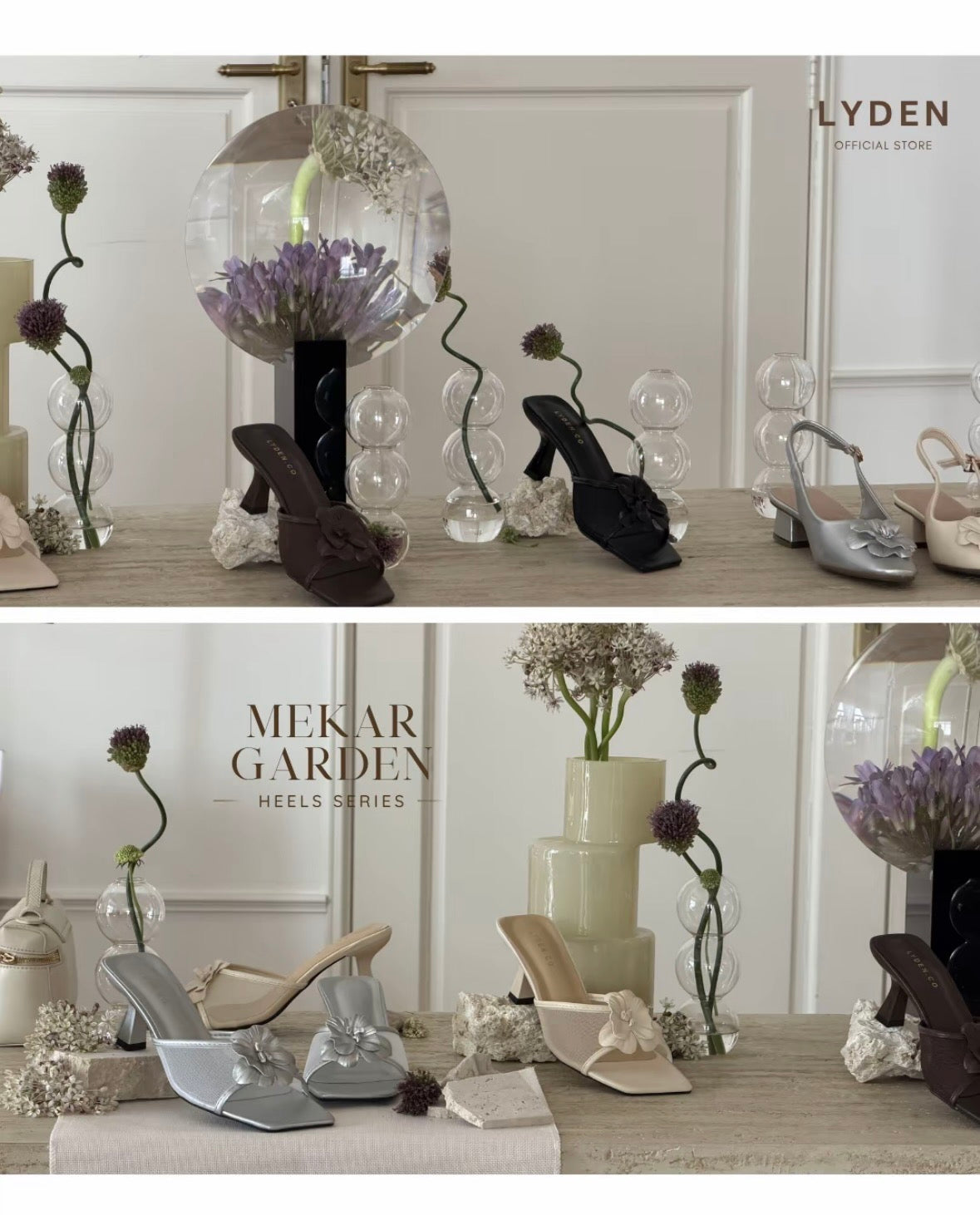 LYDEN Mekar Garden 6cm Pump Heels