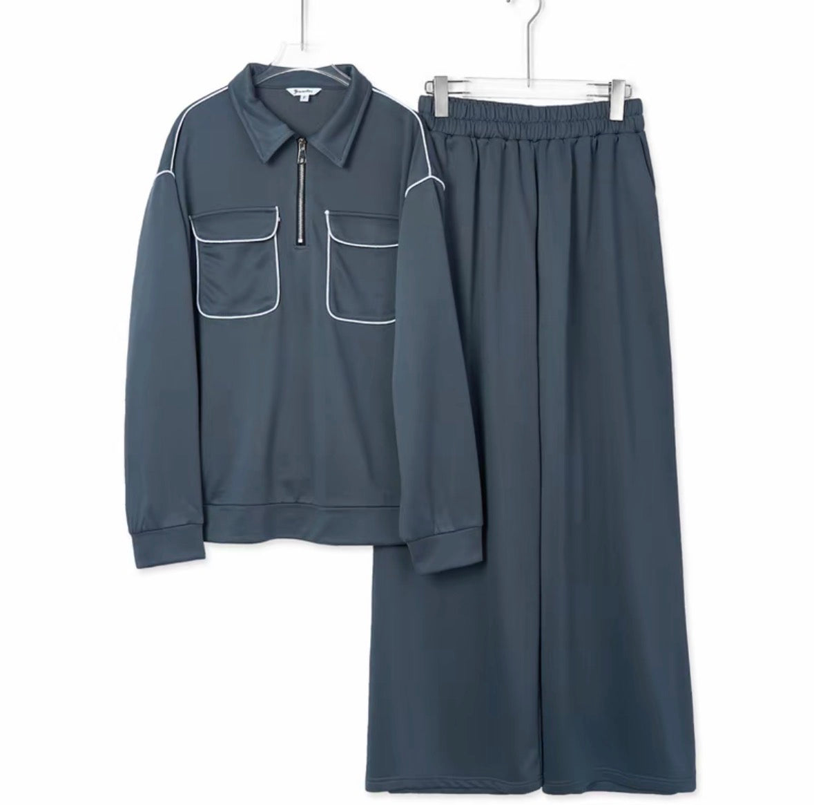 YM Asta Pants Set - Free/Plus Size