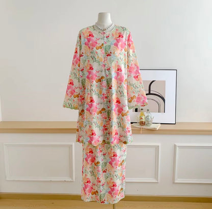 Baisanmy Kurung Panjang Casual