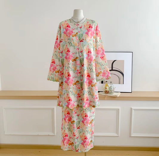 Baisanmy Kurung Panjang Casual