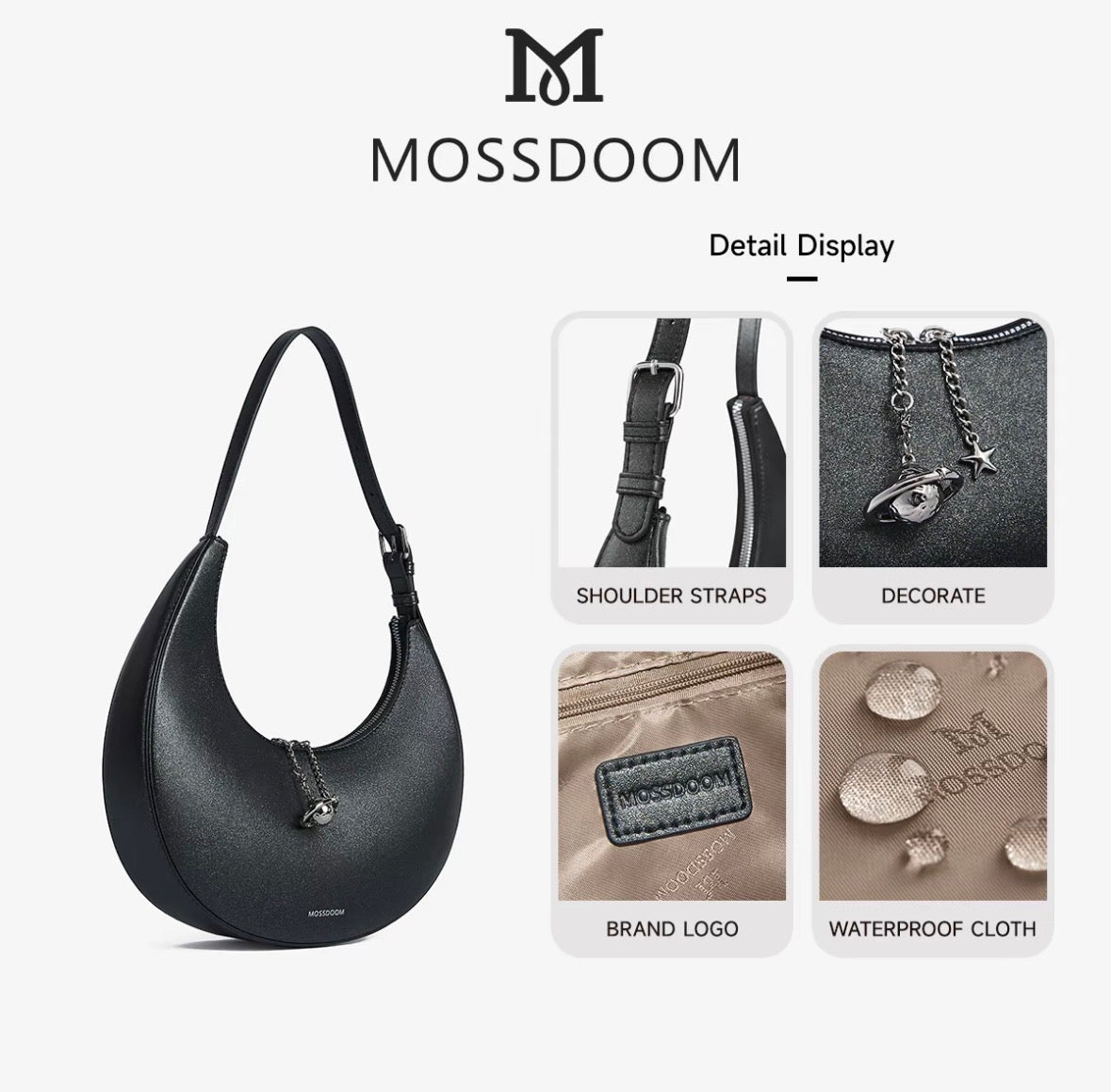 MD Angela Bag in Black