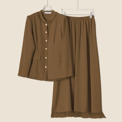 YM Ivy/Eva Ruffled Set - S-XL