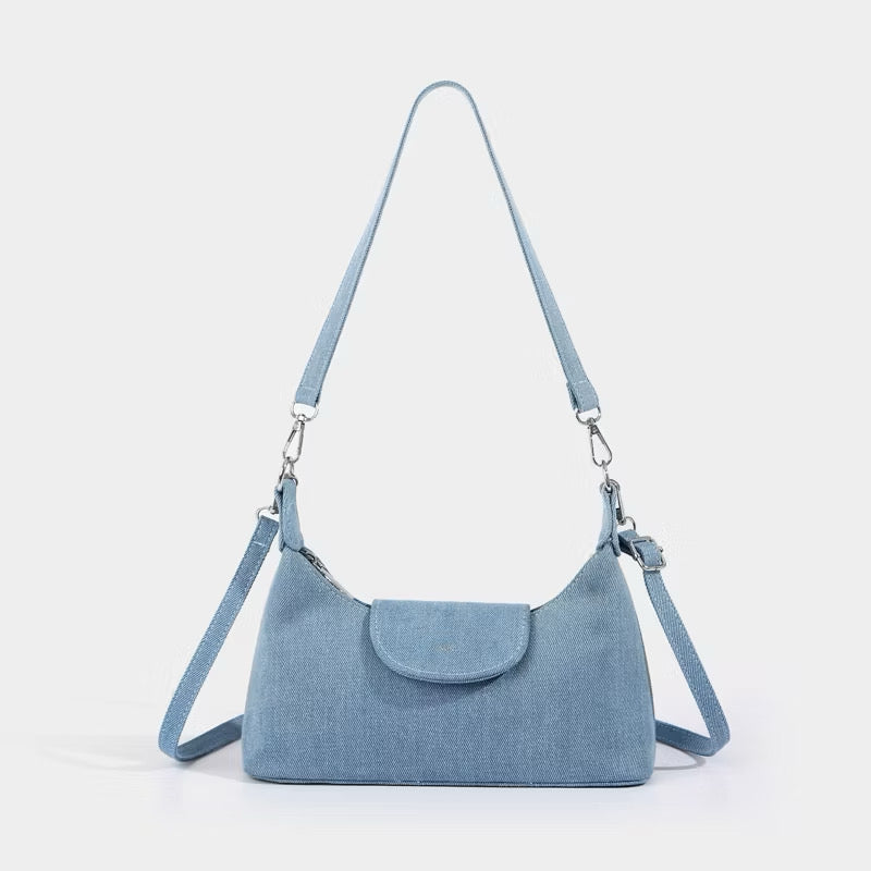 NUNU Ally Bag Leather/Suede/Denim