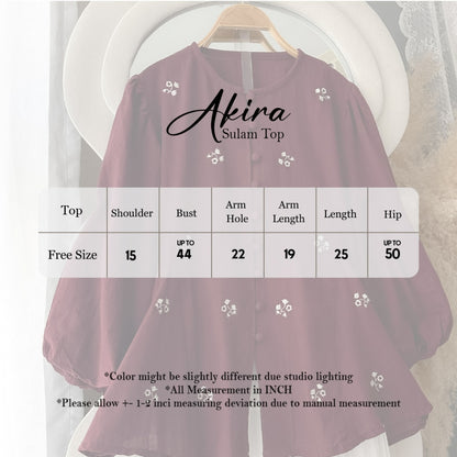 ABC Akira Sulam Top