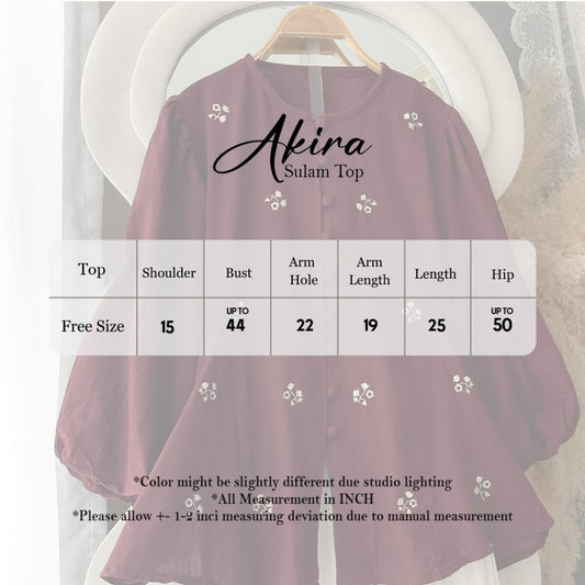 ABC Akira Sulam Top