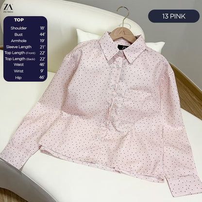 ZA Resza Boxy Printed Shirt