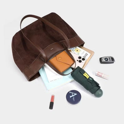 NUNU Natalie Suede Bag