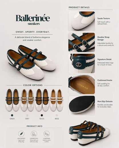 LYDEN Ballerinée Sneakers