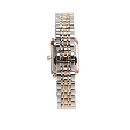 Milliot & Co Sima Leather/Steel Analog Watch