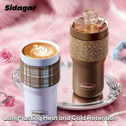 SIDAGAR Chanel-style 750ml Ceramic Inner Tumbler