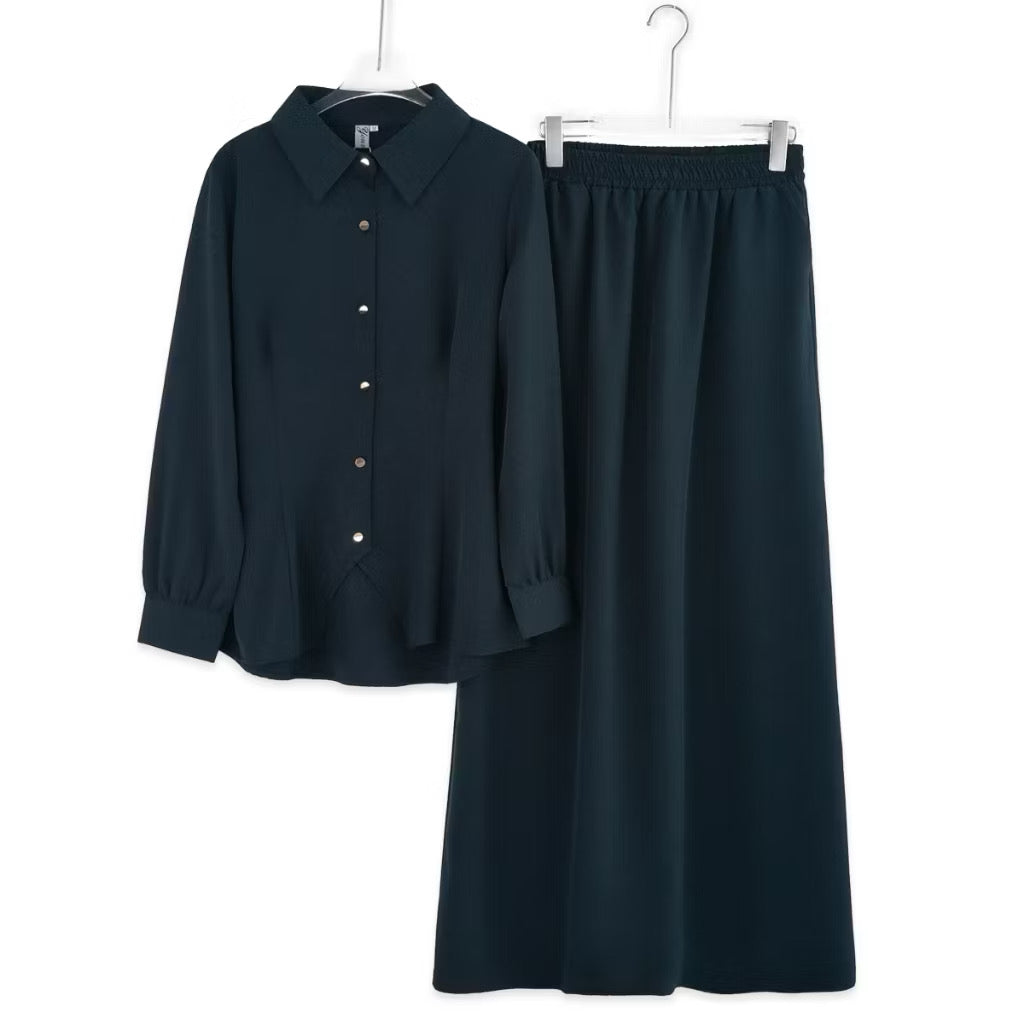 YM Azera Skirt Set - M-2XL