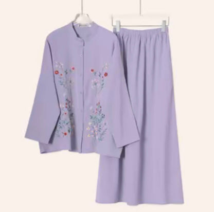 YM Diana Set (Blouse & Skirt)