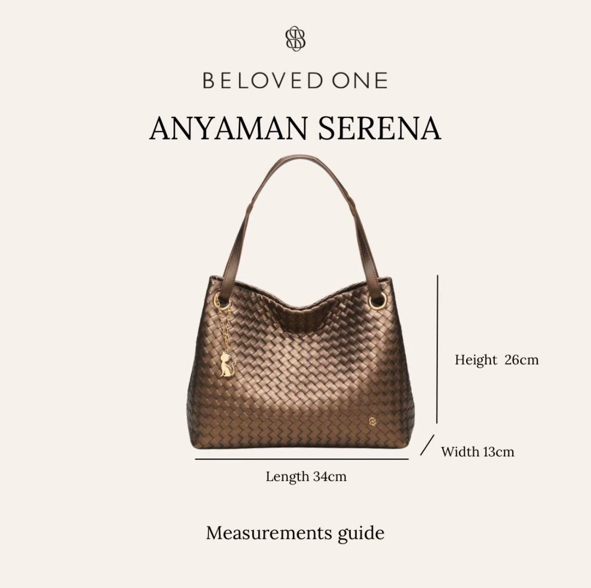 BELOVED ONE Anyaman Serena Shoulder Bag