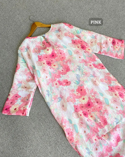 HW Harum Shimmer Satin Kurung With Pario Set