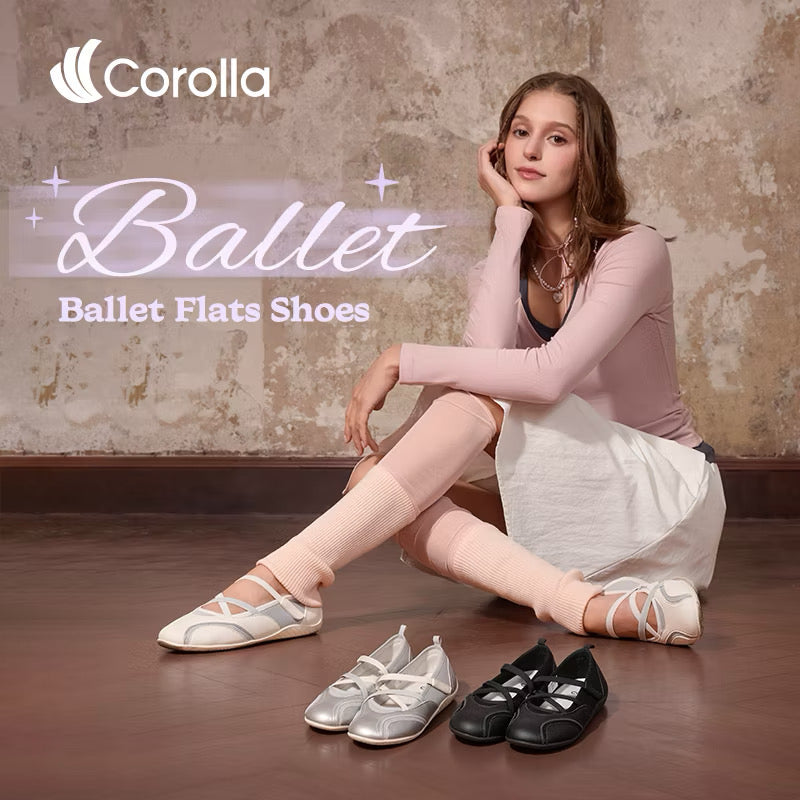 COROLLA Ballet Mary Jane Flat Shoes