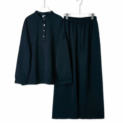 YM Oversized Unisex Snap Pant Set - FS/PS