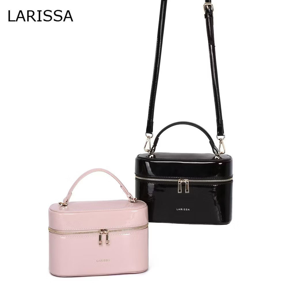 LARISSA Rinna Glossy PU Bag