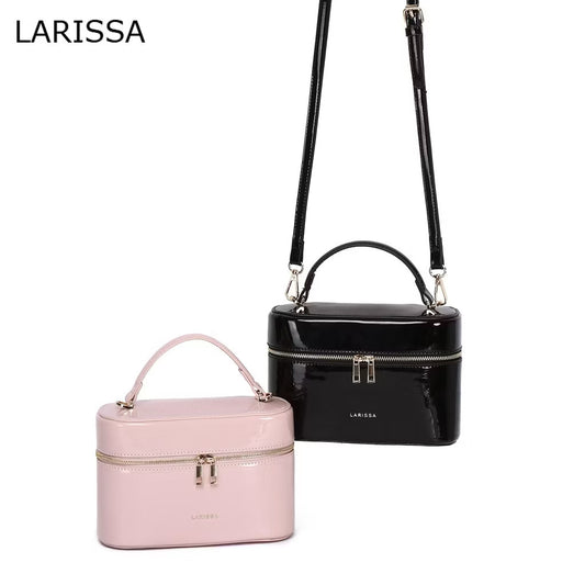 LARISSA Rinna Glossy PU Bag