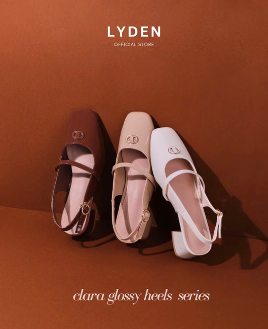 LYDEN Clara Glossy 5cm Pump Heels Series