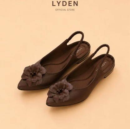 LYDEN Mekar Garden Open Back Flats