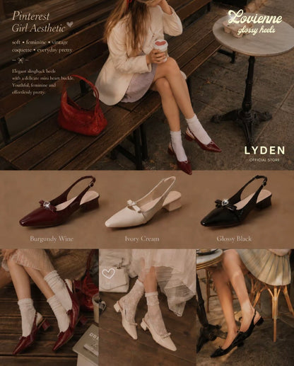 LYDEN Lovienne Glossy Heels