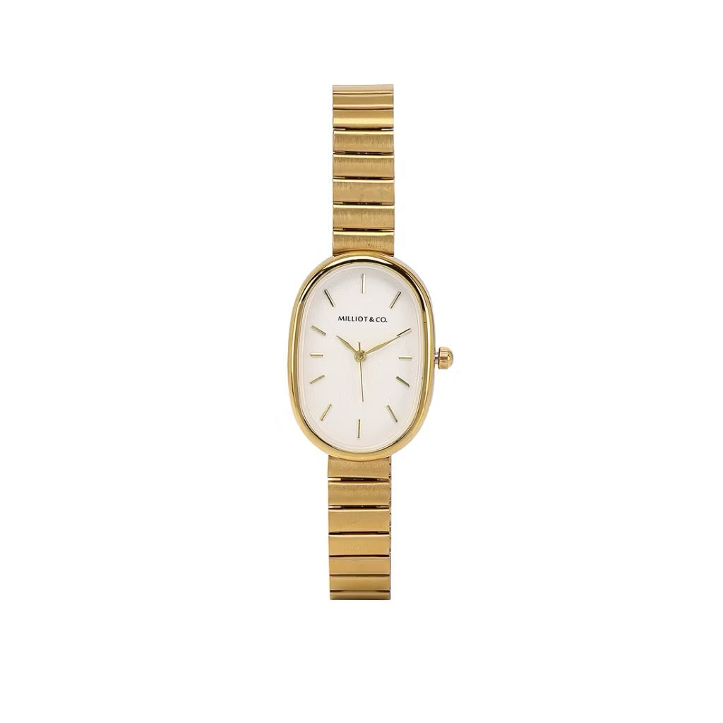 Milliot & Co Noelle Stainless Steel Analog Watch