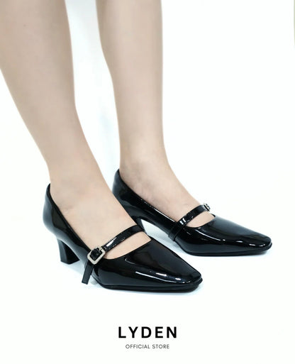 LYDEN Mary Jane Pointed Heels 6cm