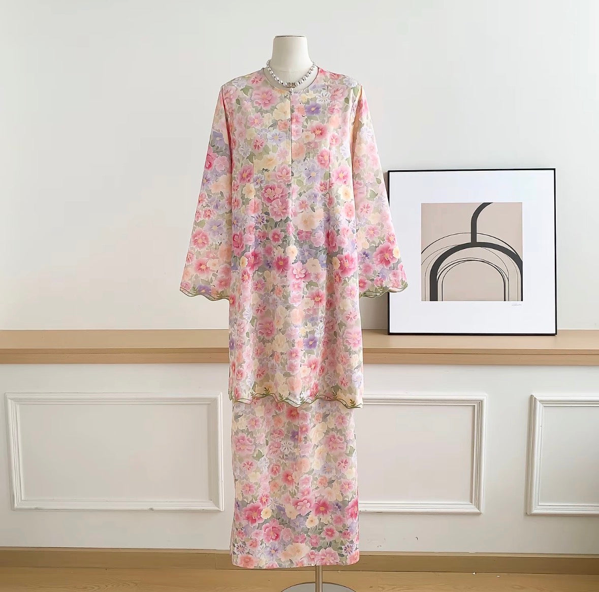 Kurung Panjang Casual