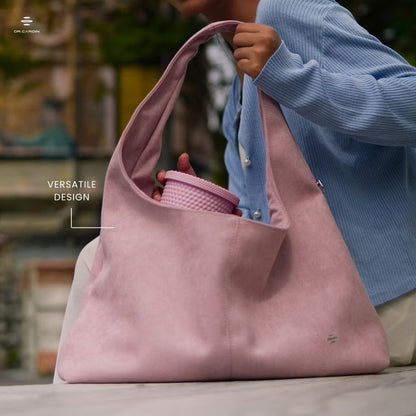 Dr Cardin [The Overlooked Malaysia] Angela Women Suede Tote Bag BG-533