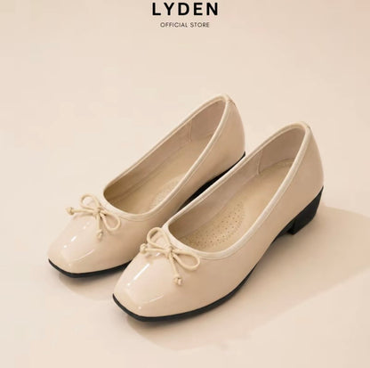 LYDEN Mary Jane Glossy Wedges